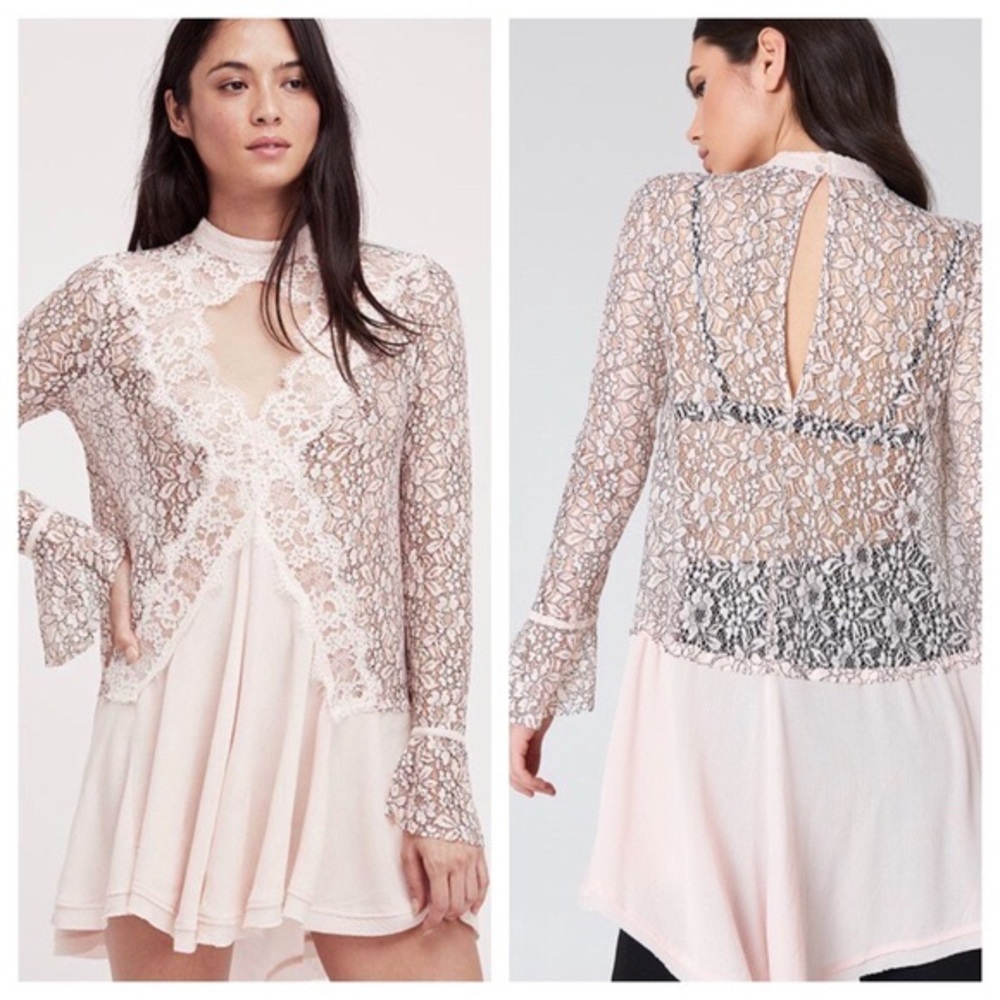 Free People lace tunic